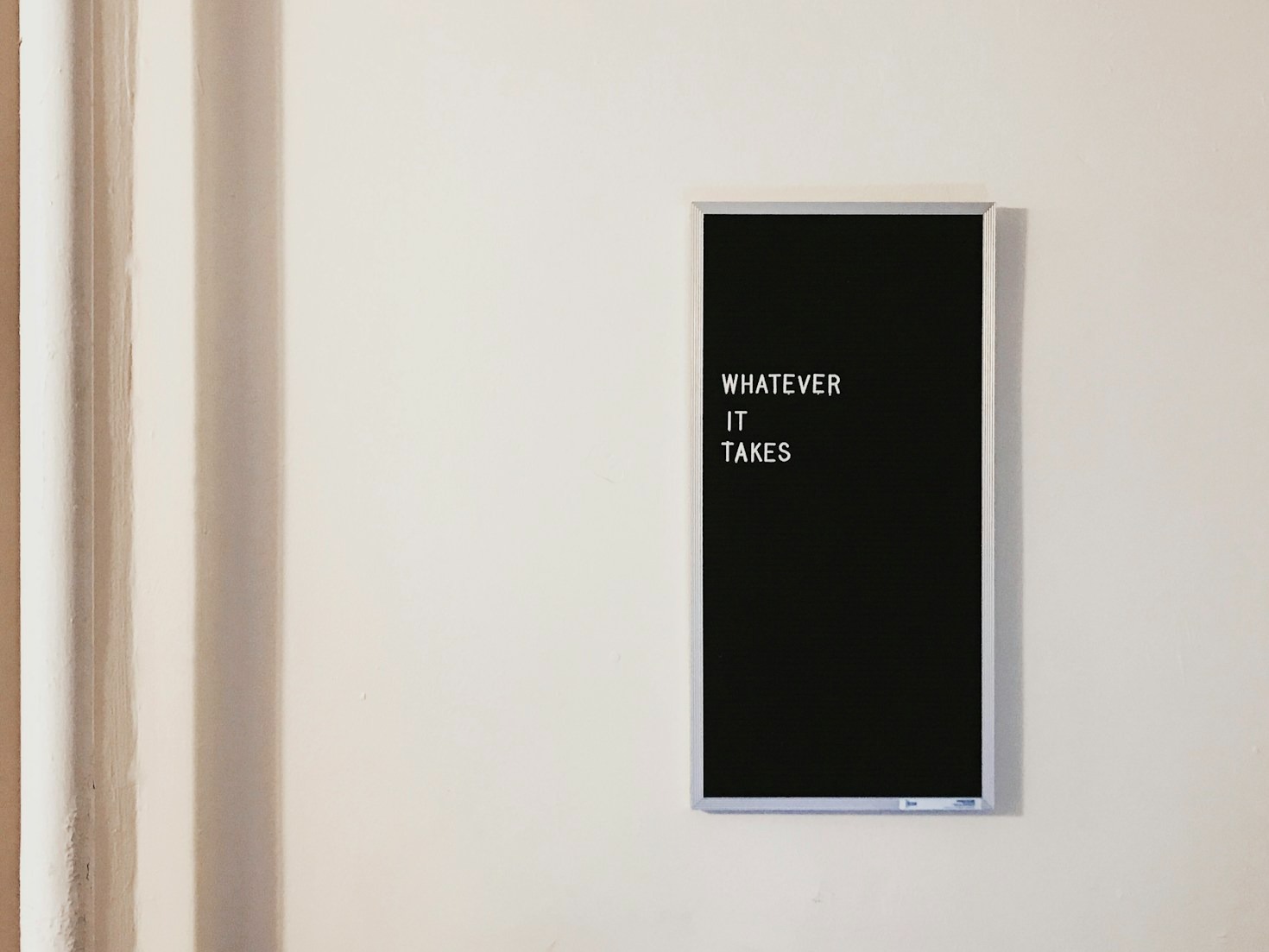 Gezonde mindset opbouwen- whatever it takes